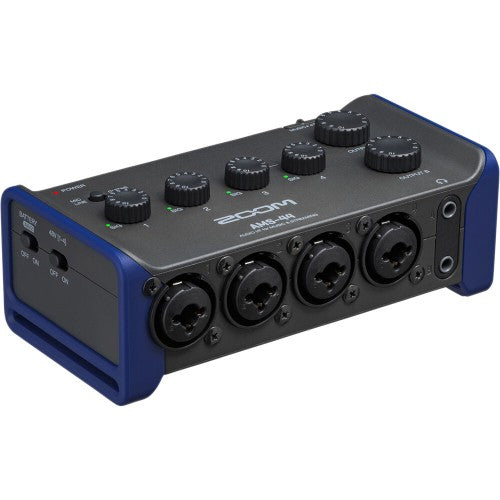 Zoom AMS-24 2x4 USB Audio Interface for Music and Streaming- 2 Years Warranty