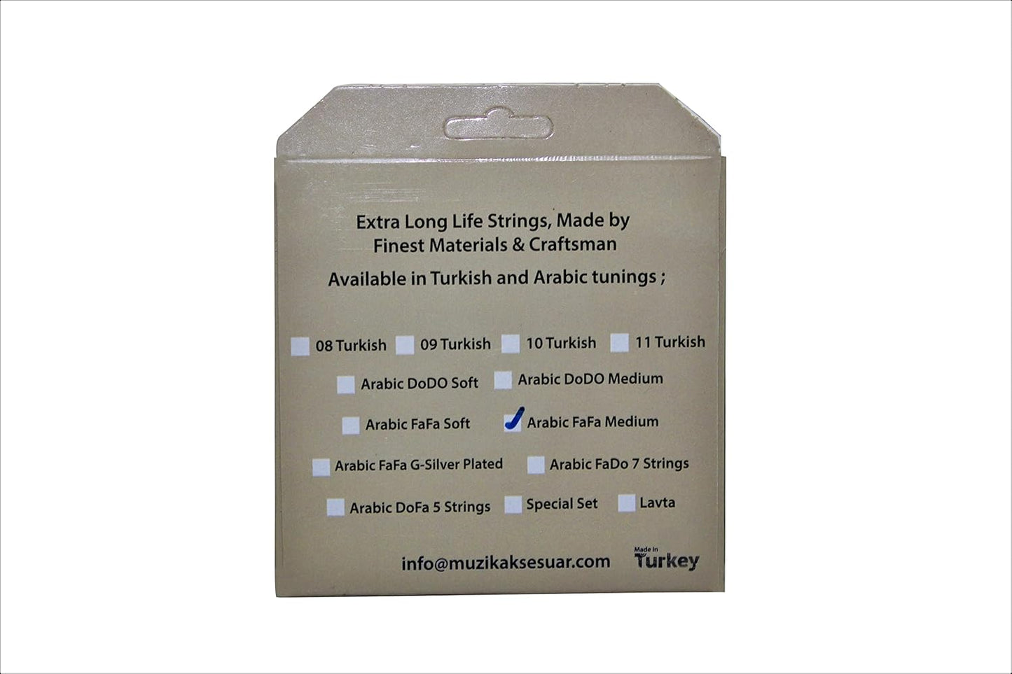 AURORA PREMIUM ORANGE OUD STRINGS FAFA MEDIUM