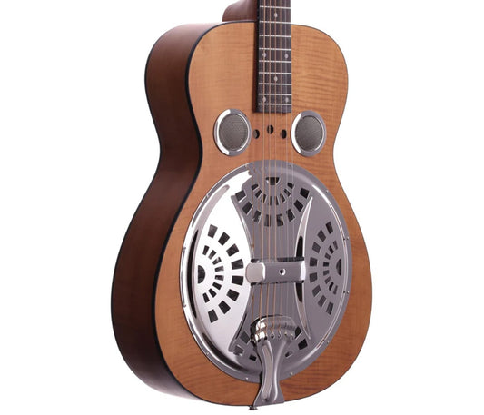 Epiphone DWHOUNDLX Resonator Dobro Hound Dog Deluxe Round Neck Guitar - Vintage Brown Brand: Epiphone