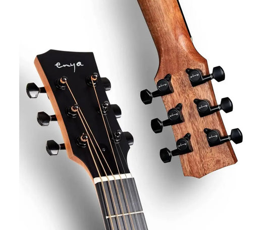 Enya EA-XO/NA.SP1.EQ Grand Auditorium Acoustic Guitar - Natural Brand: Enya Music