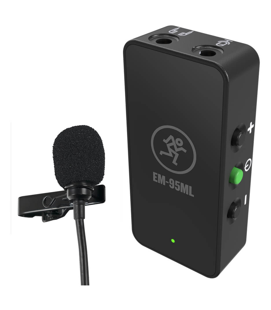 Mackie EM-95ML Phone/Camera Lavalier Microphone with Amp