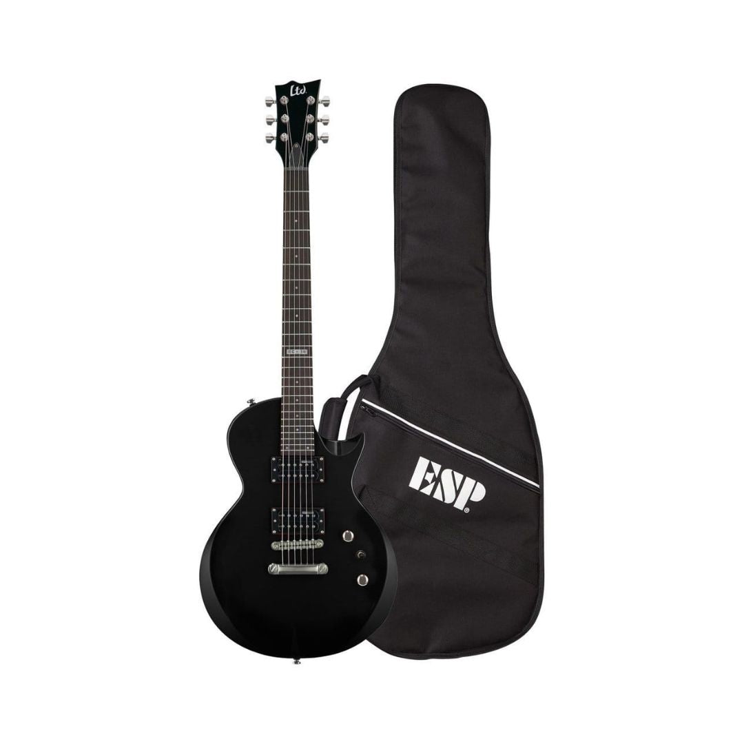 ESP LTD Eclipse EC-10 Black Electric Guitar, Gig Bag included 6-string