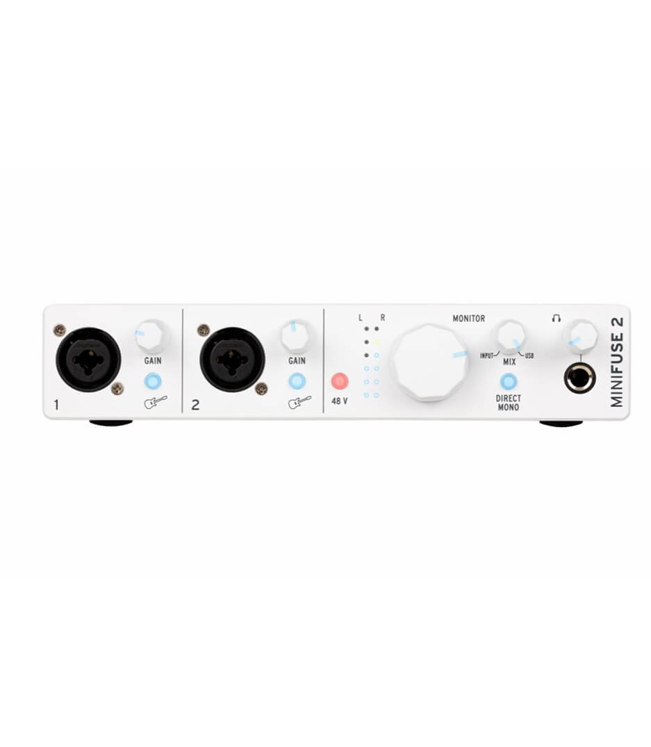 Arturia Mini Fuse 2 Flexible Dual Audio Interface - White Color