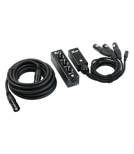 Xvive PX-B 3 Balanced Female XLR Plugs for Connection to a Mixer