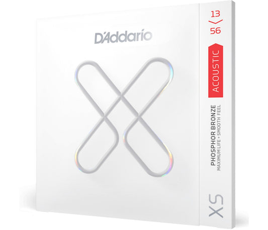 D'Addario XSAPB1356 Phosphor Bronze Acoustic Guitar String Medium - 13-56