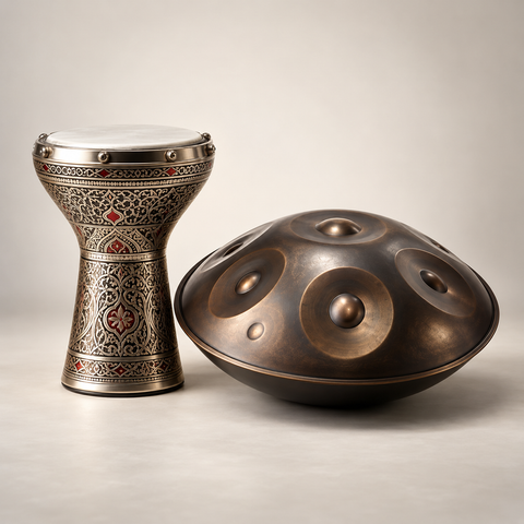 Darbukas & Handpans