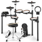 Donner DED-100 5 Drums 3 Cymbals with Headphone/ Drum/ Stick/ Throne Brands: DonnerGTIN: 6975626382271 SKU: 598226