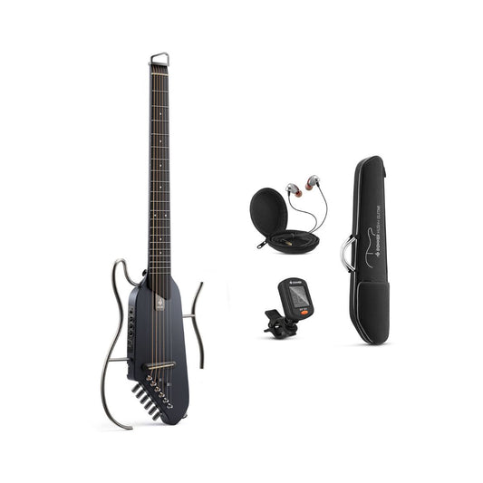 Donner HUSH-I Acoustic Guitar Kit – (Maple Black)