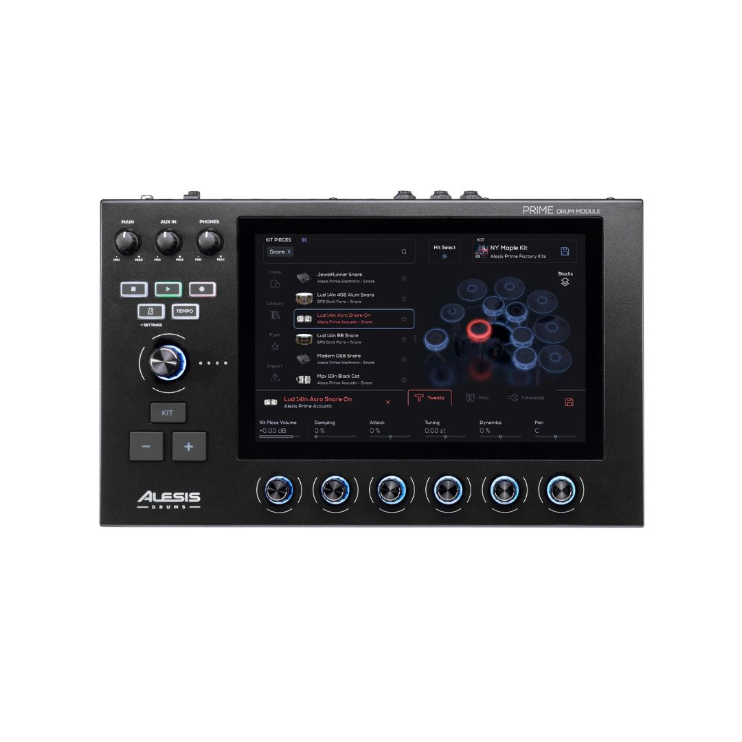 Alesis Strata Prime 10-Piece Electronic Drum Kit with Touchscreen Module Brands: AlesisGTIN: 694318026151 SKU: StrataPrime