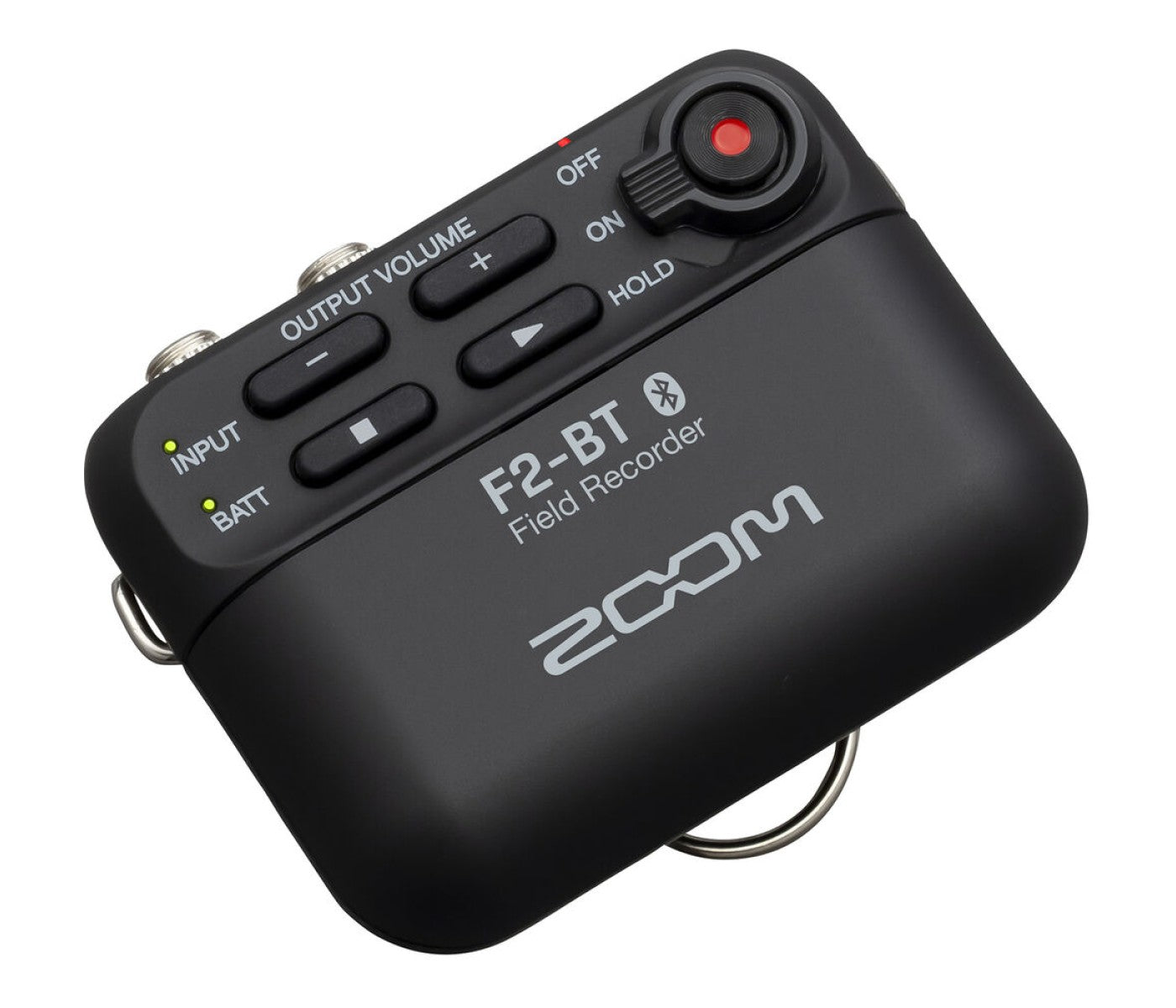 Zoom F2-BT/B Field Recorder With Lavalier Microphone And Bluetooth Control - Black