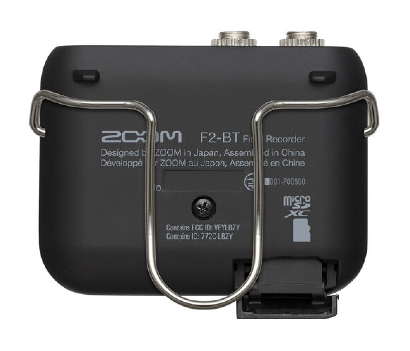 Zoom F2-BT/B Field Recorder With Lavalier Microphone And Bluetooth Control - Black