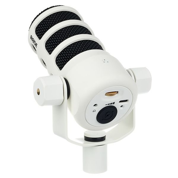 Rode PodMic USB Versatile Dynamic Broadcast Microphone - White