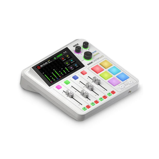 RØDECaster Duo Integrated Audio Production Studio - White