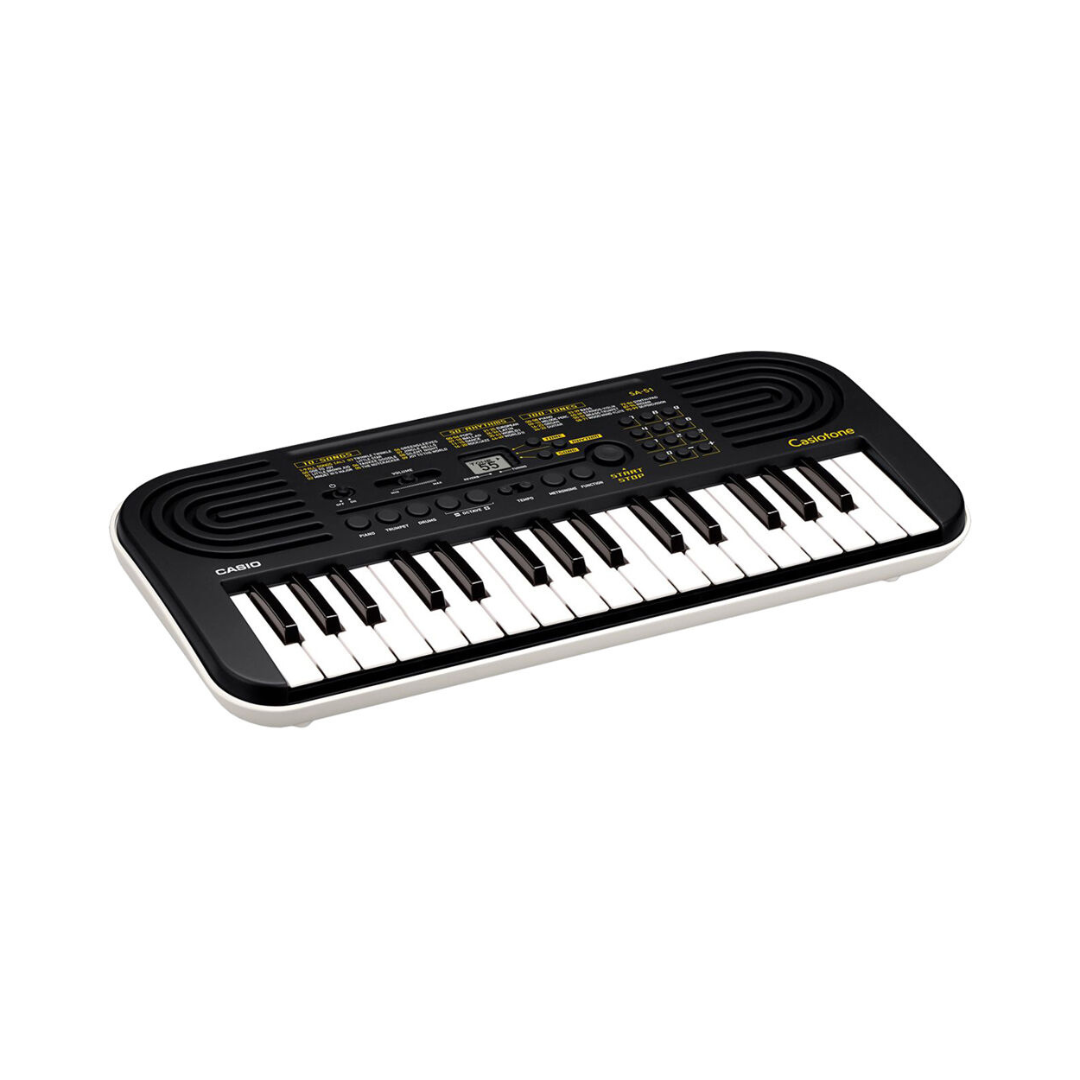 Casio SA-51 32-Mini-Key Keyboard For Kids (No Adapter) – Black