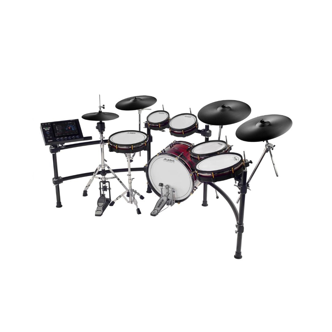Alesis Strata Prime 10-Piece Electronic Drum Kit with Touchscreen Module Brands: AlesisGTIN: 694318026151 SKU: StrataPrime