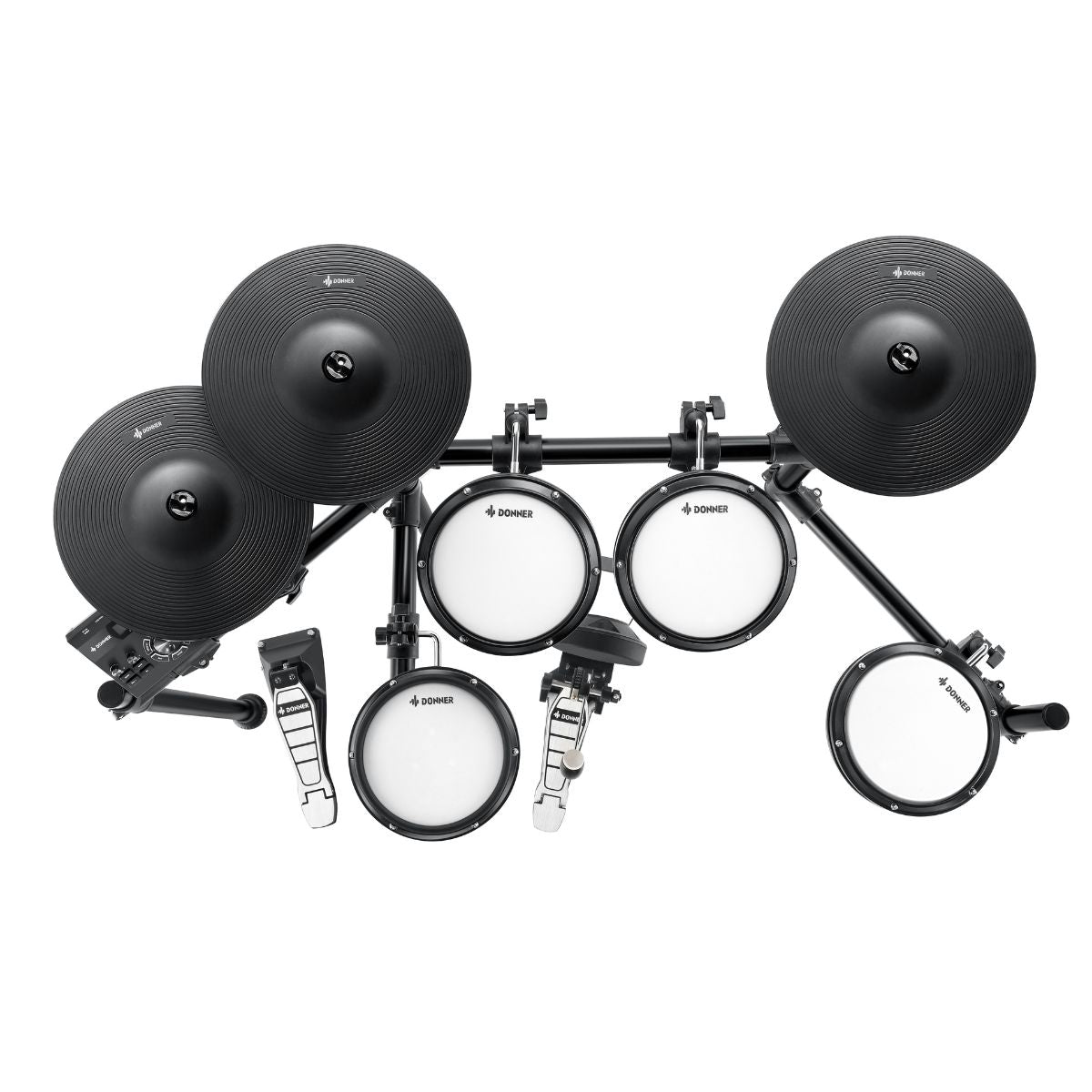 Donner – DED-200P Electric Drum Set 5 Drums 3 Cymbals Brands: DonnerGTIN: 6975626380918 SKU: 598273