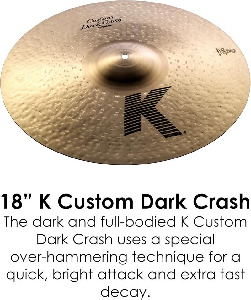 Zildjian KCD900 K Custom Series Dark Cymbal