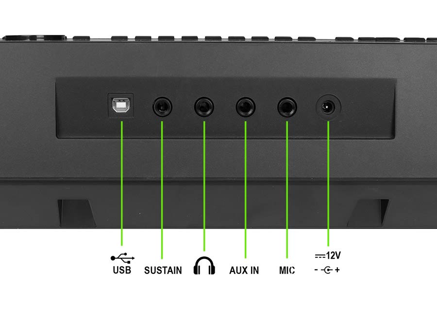 Medeli Verified by Expertshttps://medeli.eu/images/products/large/41202.jpg Medeli M331 Keyboard61 - Black