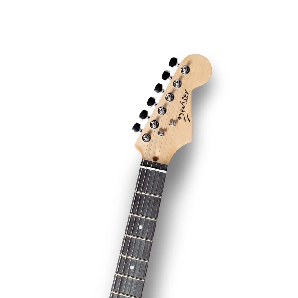 Guitar headstock with 'Fender' branding on a white background