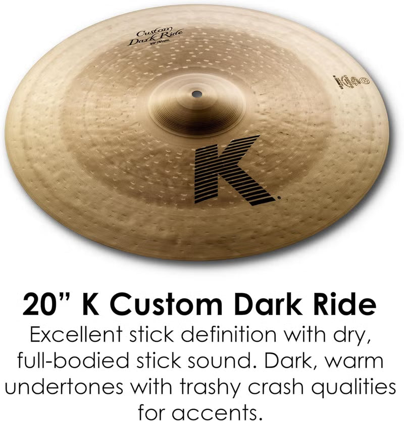 Zildjian KCD900 K Custom Series Dark Cymbal