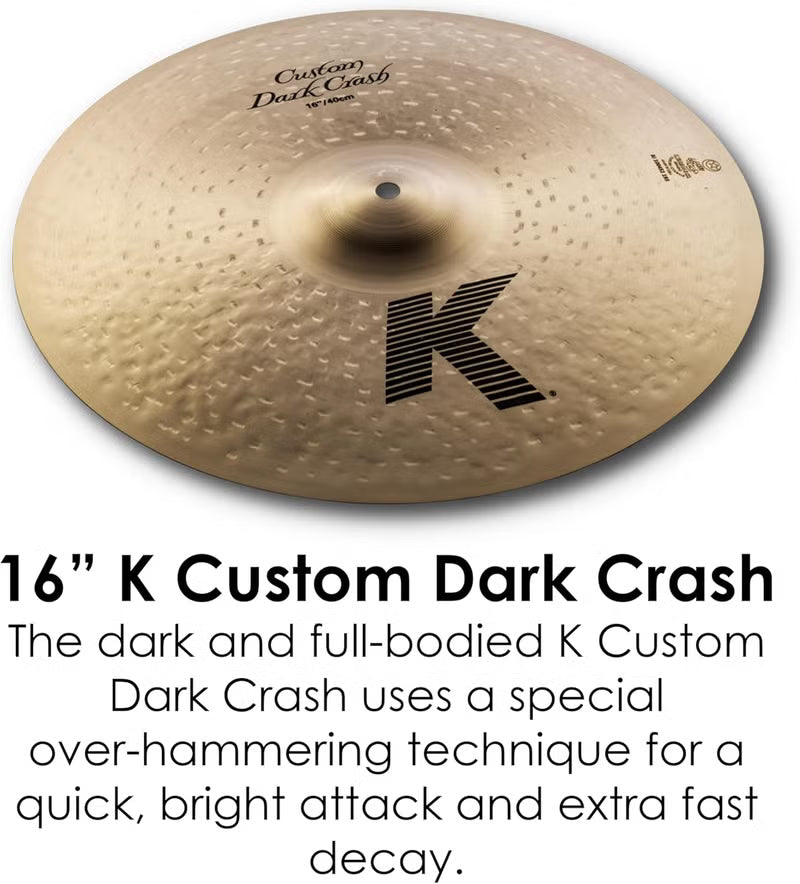 Zildjian KCD900 K Custom Series Dark Cymbal