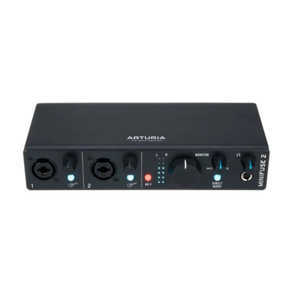 Arturia audio interface on a white background