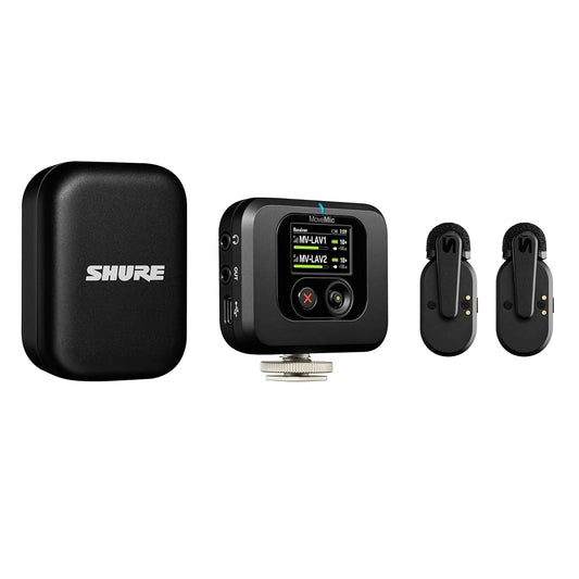 Shure MV-TWO-Z6 MoveMic Two 2-Person Clip-On