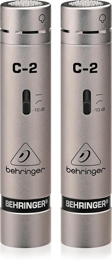 Behringer c2 matched studio condenser microphones