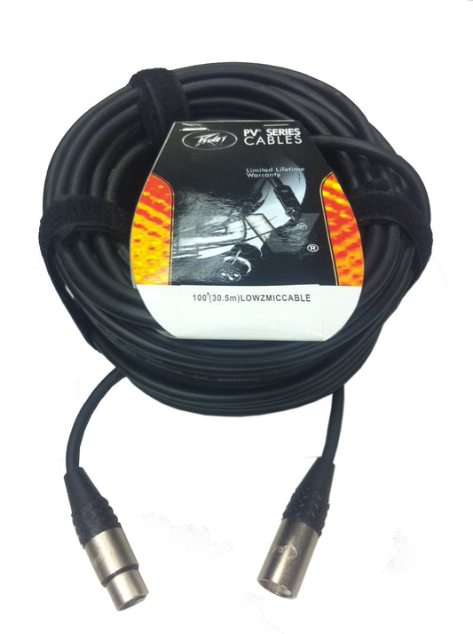 PEAVEY PV 100 LOW Z MICROPHONE CABLE 30 meter