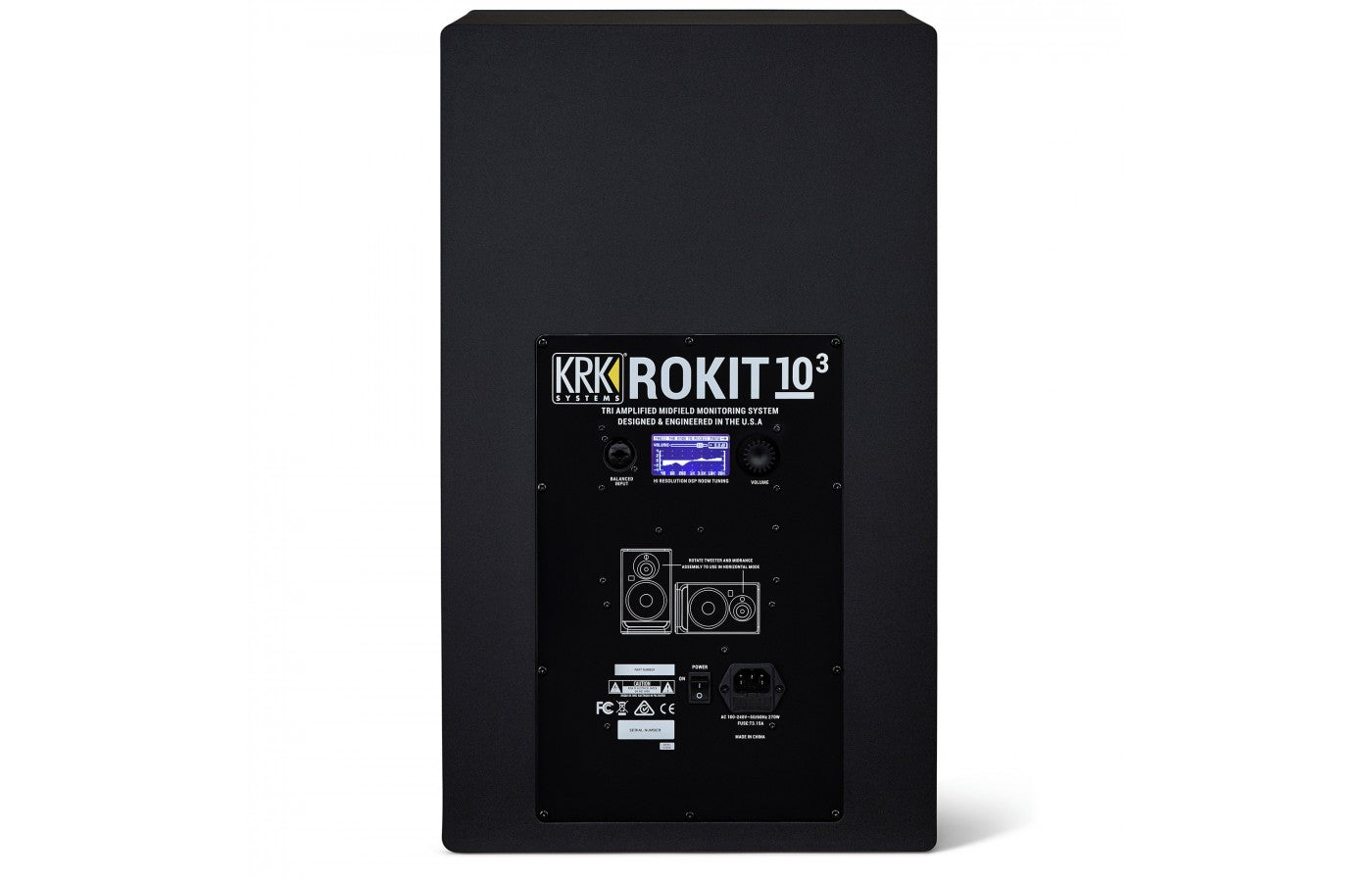 شاشة استوديو KRK RP103G4 ROKIT 10 G4 مقاس 10 بوصات تعمل بالطاقة - كل منها 
