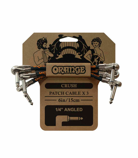 Orange Crush 6" Patch Cable 3 Pack