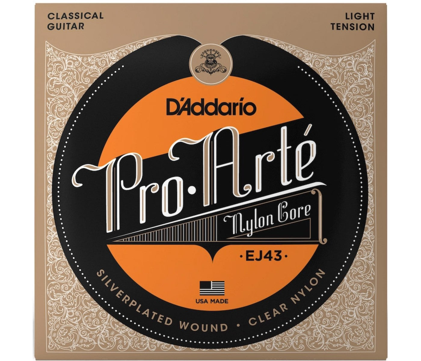D'Addario EJ43 Pro-Arté Nylon Classical Guitar Strings - Light Tension