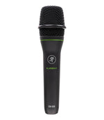 Mackie EM-89D Dynamic Vocal & Instrument Microphone with XLR 3-Meter Cable, black with green accents.
