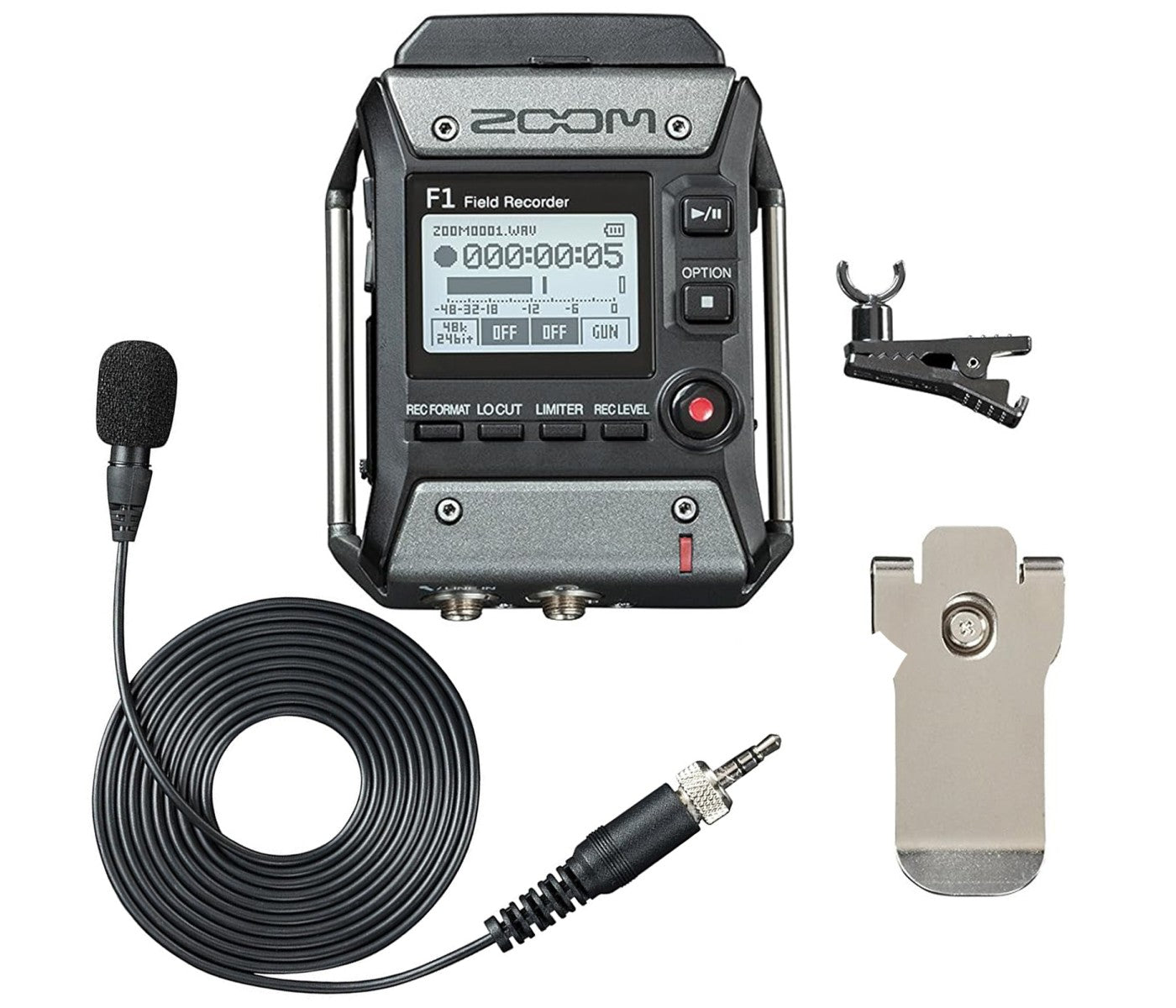 Zoom F1-LP Field Recorder and Lavalier Mic Brand: Zoom