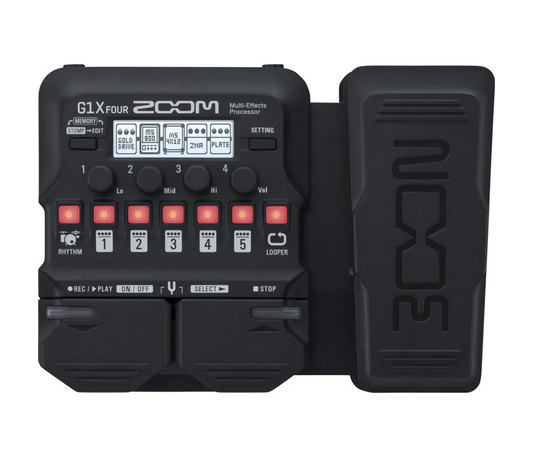 Zoom G1X FOUR Multi-Effects Processor with Expression Pedal