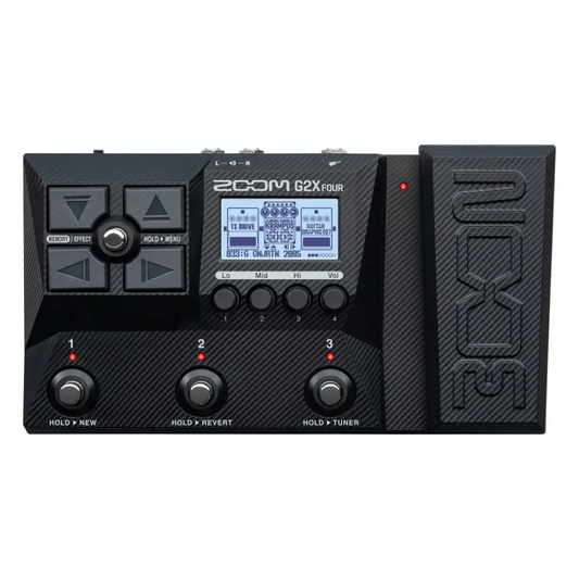 Amplifier Esmulator Zoom G2X Four Effects