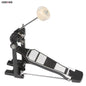 Drum pedal with a white ball on a white background
