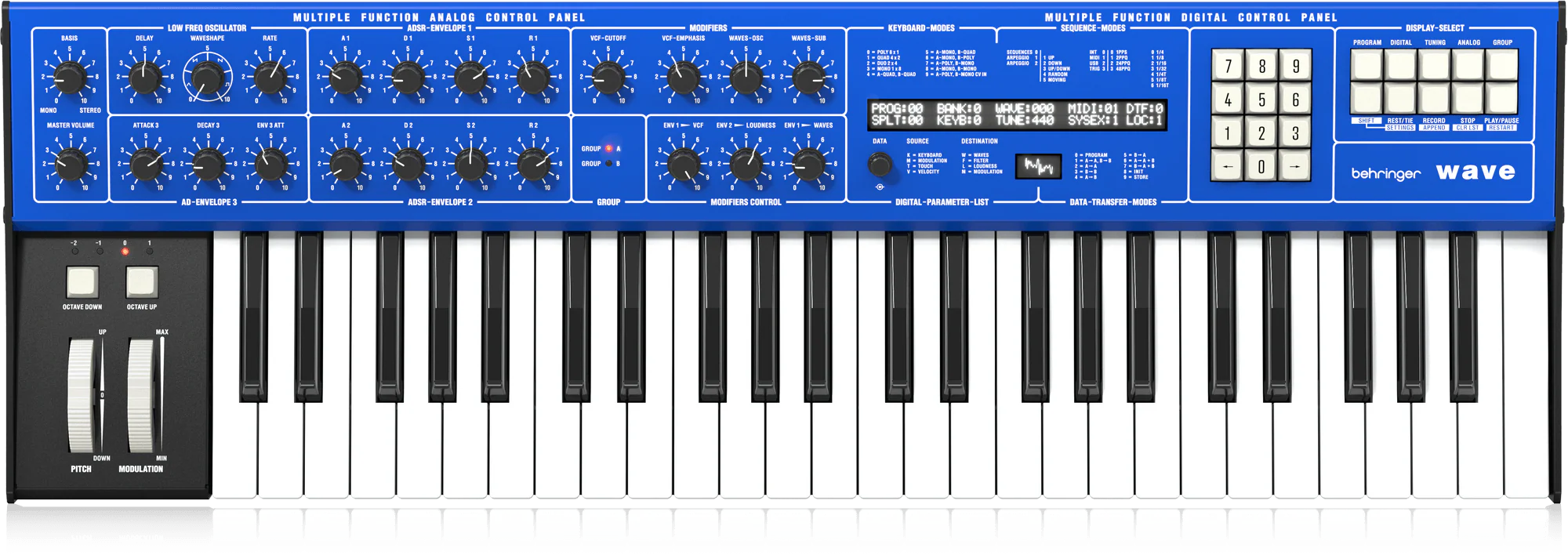 Behringer WaveHybrid Wavetable Synthesizer
