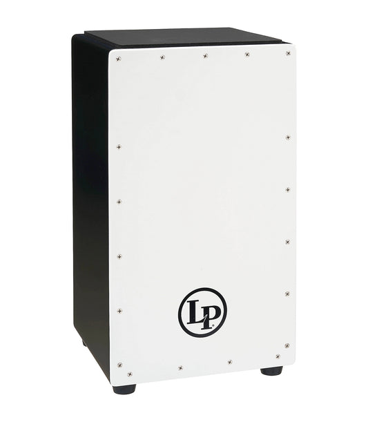 LP Prism Cajon With Pad White Color