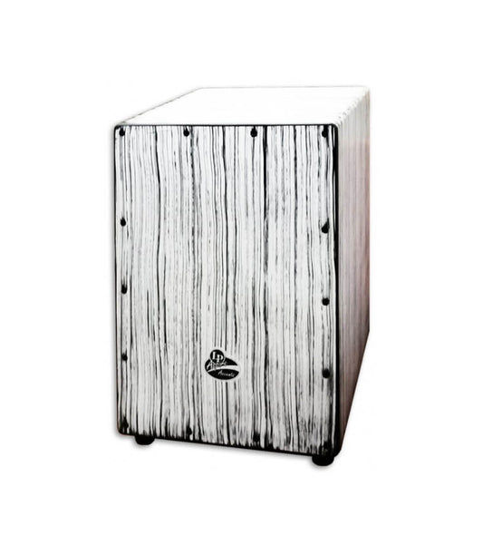 LP Aspire Accents Cajon White Streak