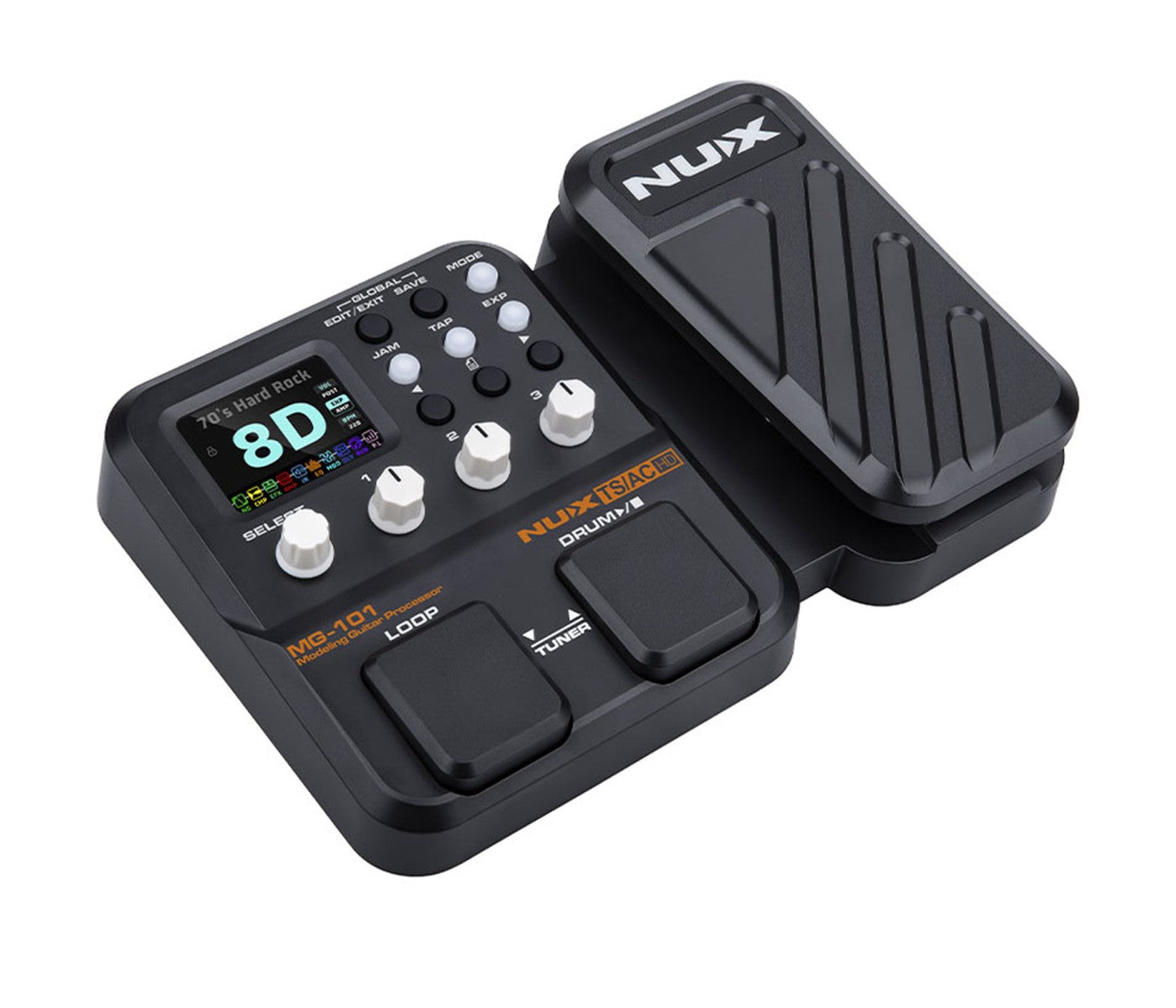 NUX MG-101 Modelling Guitar Processor - 3 Years Warranty