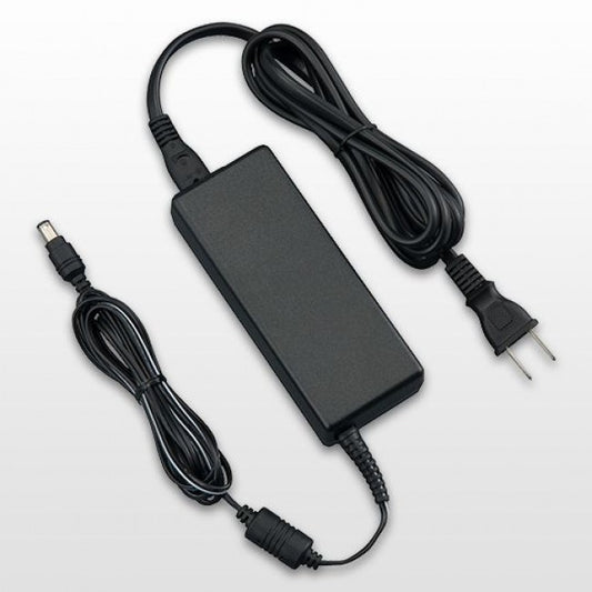 A black Yamaha PA300C AC power adapter with a standard US plug and an attached power cord.
