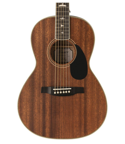 PRS SE Parlor Acoustic Guitar with Fishman SonoTone, Vintage Mahogany Finish Includes PRS Gig Bag