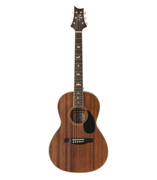PRS SE Parlor Acoustic Guitar with Fishman SonoTone, Vintage Mahogany Finish Includes PRS Gig Bag