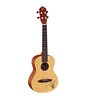 Ortega Bon Fire Ukulele Tenor Size Mahogany Back, Spruce Top with Laser Engraving