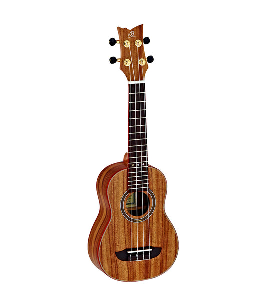 Ortega Acacia Ukulele Soprano Size Acacia Back & Top Including Gig Bag