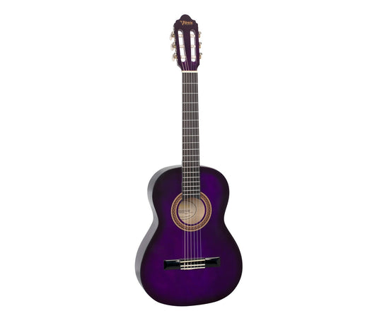 Valencia VC103PPS Classical Guitar Purple