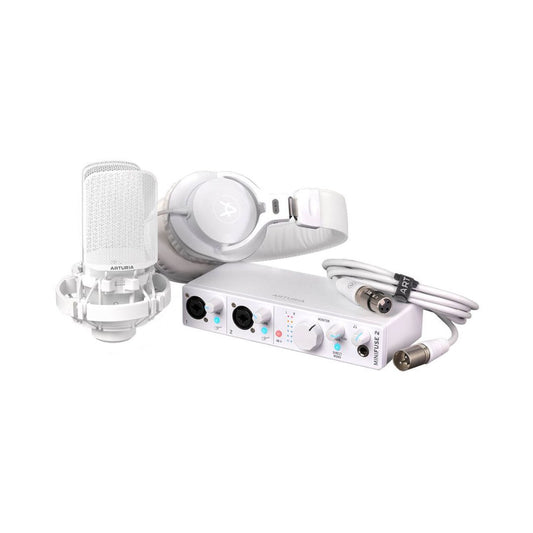 Arturia MiniFuse Recording Bundle White & MiniLab Mk3 White Brands: ArturiaSKU: MiniFuse Recording Bundle BK + MiniLab Mk3 BK