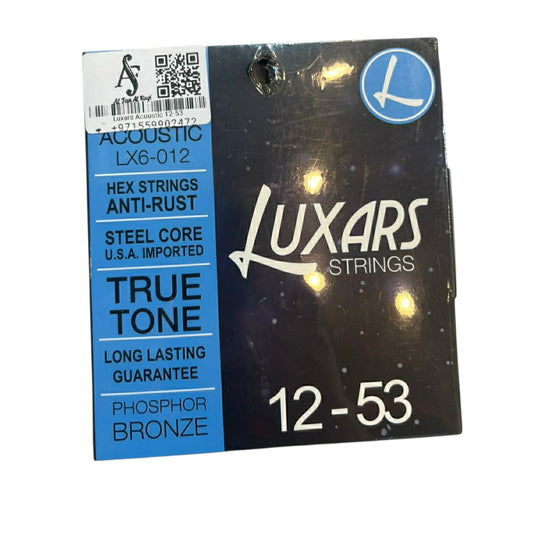 Luxars Acoustic Strings lx6-012 (12-53)