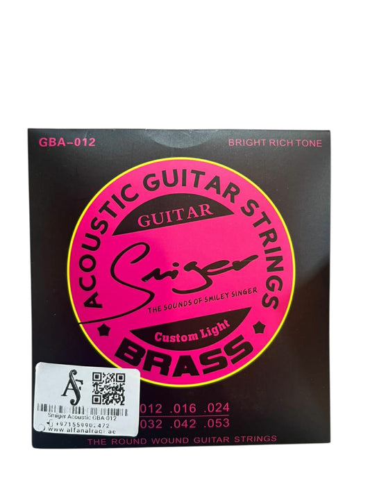 Smiger Acoustic Guitar PHOSPHOR BROZE GBA-012